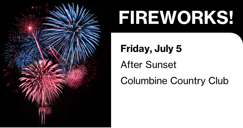 Fireworks July 5 announcement