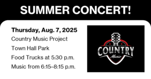Summer concert announcement
