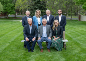 Group photo of the 2026 Board of Trustees on a lawn