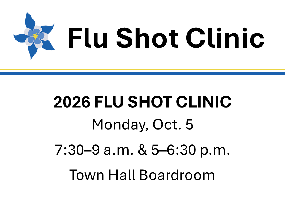 Oct. 5 Flu Shot Clinic promotion
